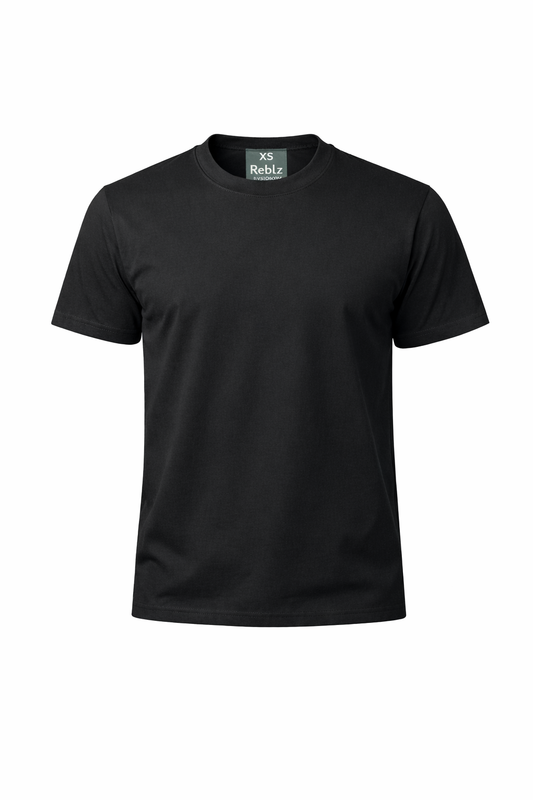 Reblz Visionary T-Shirt – in Anthrazit – Frontansicht – nachhaltig, Biobaumwolle, recyceltes Polyester, Großhandel