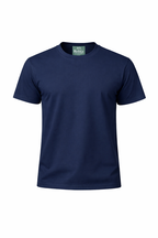 Reblz Visionary T-Shirt – in zwart – vooraanzicht – duurzaam, biologisch katoen, gerecycled polyester, groothandel